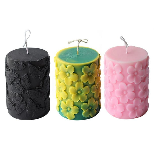 Candle Molds Erfly Flower