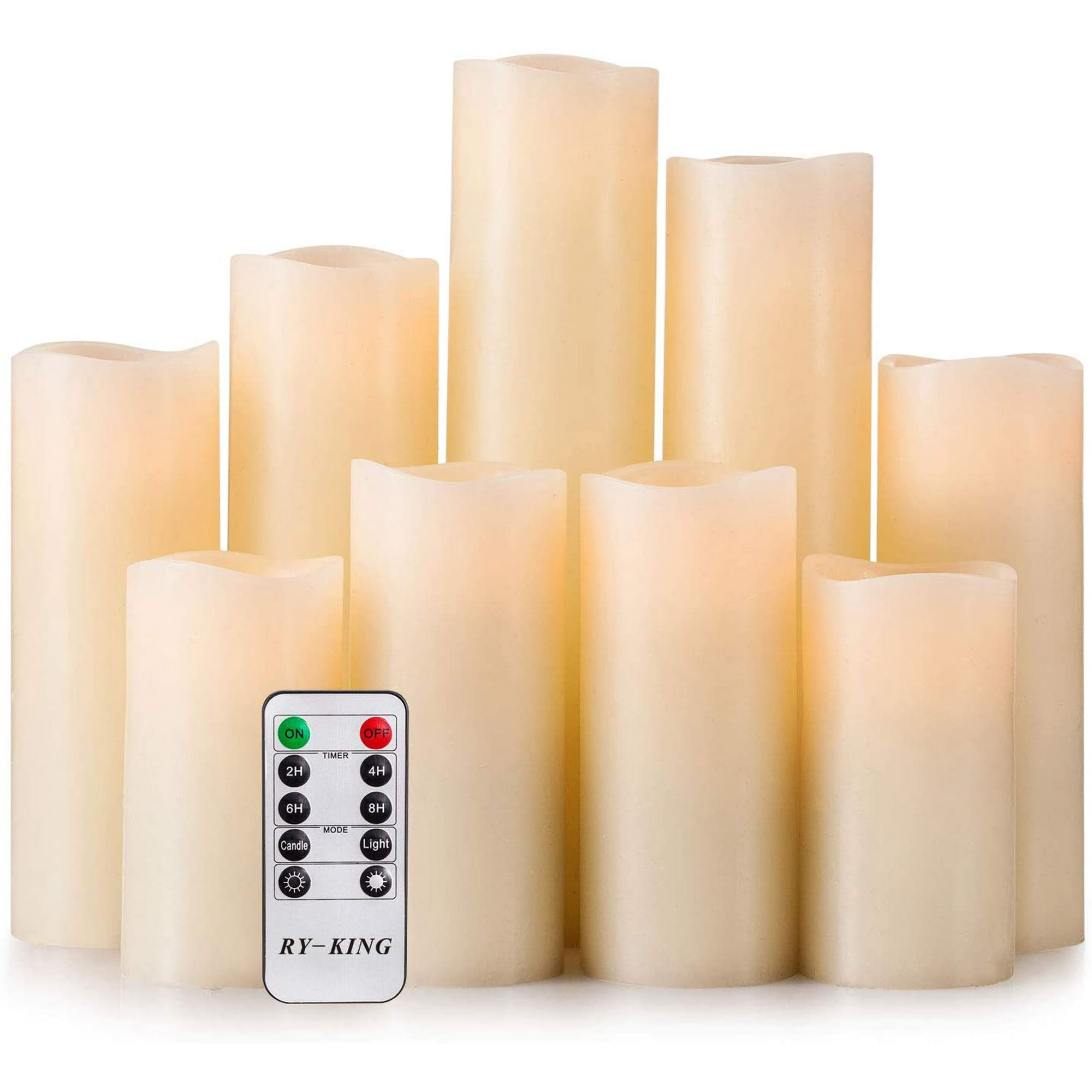 Flickering Flameless Candles, Most Realistic LED Candles With Remote