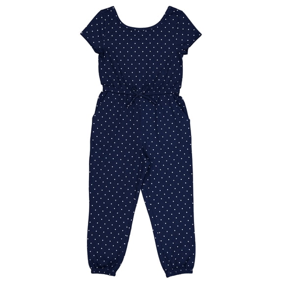 Wonder Nation Girls Play Jumpsuit, Sizes 4-18 & Plus