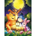 thumbnail image 1 of (V4919) Lleno Diamantes Winnie The Y Sus Amigos Serie Resina 30*40CM, 1 of 9