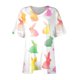 thumbnail image 4 of Xuyuer Plus Size Happy Easter T-Shirt for Women Fashion Summer Printed Regular Women Short Sleeves Round Neck Bunny Rabbit Graphic Tees Short Sleeve Tops, 4 of 6