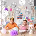 thumbnail image 6 of Unique Bargains 16Pcs Latex Party Wedding Graduation Anniversary Decoration Silver Tone, 6 of 6
