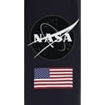 thumbnail image 3 of NASA Mens' Logo Icon American Flag Space Sleep Pajama Pants, 3 of 5