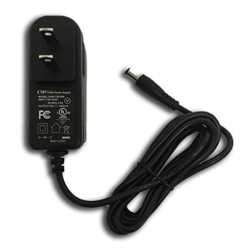 UL Listed Regulated Power Adapter, 12VDC, 1Amp for Camera, LED Light