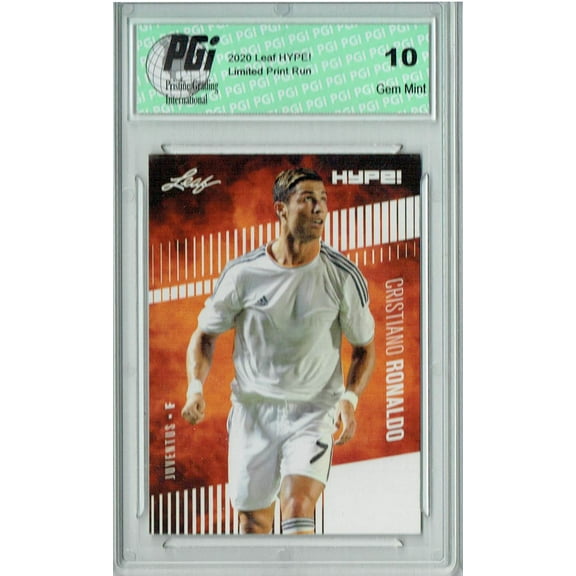 Cristiano Ronaldo 2020 Leaf HYPE! #47 Only 5000 Made Portugal Card PGI 10