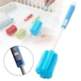 thumbnail image 3 of 1 Pcs Dishwashing Foam Sponge Brush, Bottle Scrubber Cleaning Sponges Brushes Cleaner Soft for Baby Bottle Kitchen Clean Glasses Mugs Cups 11.61", 3 of 9