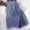 Gray, variant on Women's A-Line Fairy Patterned Elastic Waist Ruffle Tulle Layered Midi Skirt with Color Block for Summer Black