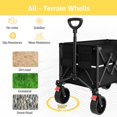 thumbnail image 4 of Carro plegable utilitario ROSONG, plegable, 150 L, resistente, 4 of 7