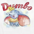 thumbnail image 2 of Women's Dumbo Watercolor Graphic Tee White 2X Large, 2 of 4