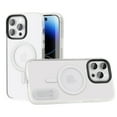 thumbnail image 3 of For Apple iPhone 14 Pro Max (6.7") Hybrid Stand Slim Compatible with MagSafe Magnetic Circle Design Wireless Charging Cover ,Xpm Phone Case [ Clear ], 3 of 5