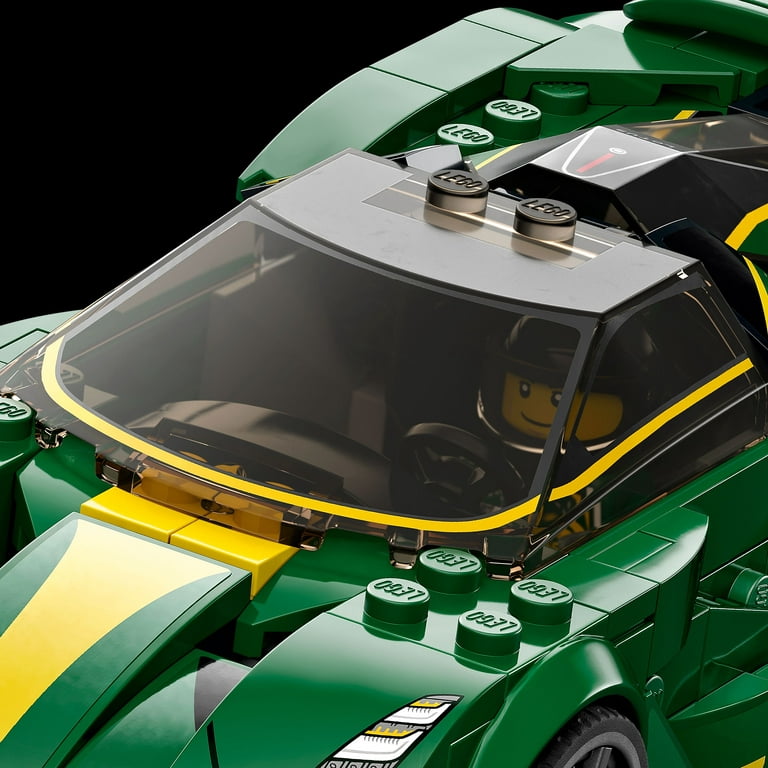 Rejse salami Fortolke LEGO Speed Champions Lotus Evija 76907 Race Car Toy Model for Kids,  Collectible Set with Racing Driver Minifigure - Walmart.com