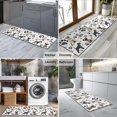 thumbnail image 2 of Schnauzer Dogs with Paw Kitchen Rug Mat,Kitchen Runner Rugs Non Skid Washable,Decorative Kitchen Floor Mats for Kitchen,Sink,Laundry,17"X47", 2 of 5