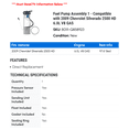 thumbnail image 2 of Fuel Pump Assembly 1 - Compatible with 2009 Chevy Silverado 2500 HD 6.0L V8 GAS, 2 of 2