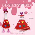 thumbnail image 2 of RUINIXCW 7 Inch Deck Goose Outfits 10Sets Desk Duck Outfit Mini Porch Goose Outfit  for Desktop Goose Figurine Decor Holiday Desk Goose Felt Clothes (No Goose), 2 of 10