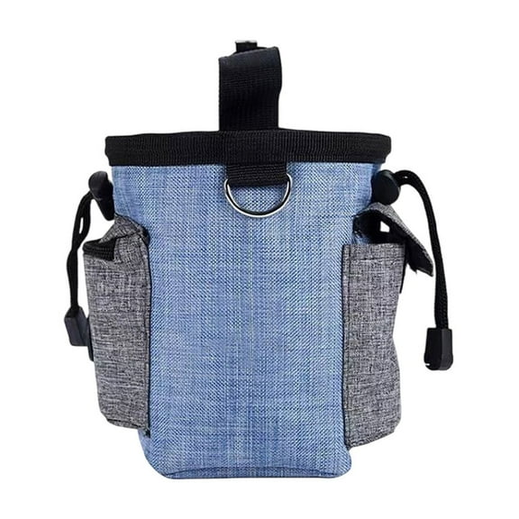 SLYNSHome Waist Pack for Men&Women Dog Treat Pouch Pet Treat Bags for Training Dog Walking Bag (Blue)