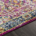thumbnail image 5 of Livabliss Area Rugs for Living Room, 5x7 Harput Traditional Pink Rug, Bedroom Dining Room Home Decor Stain Resistant Carpet (5'3" x 7'3"), 5 of 9