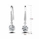 thumbnail image 4 of Pendientes Nude Joyería Coreana Cristal Natural Moda Pendientes de Plata Joyería, 4 of 5