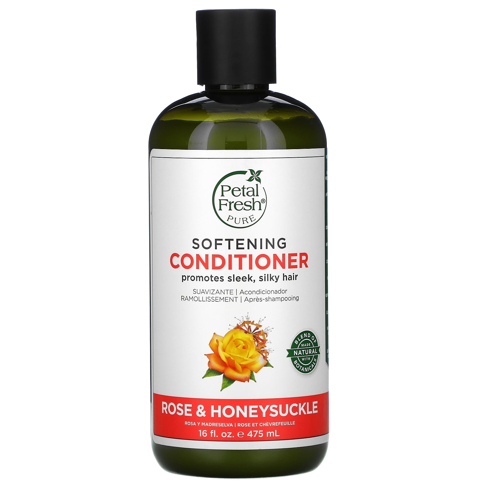Petal Fresh Softening Conditioner, Rose & Honeysuckle, 16 fl oz (475 ml