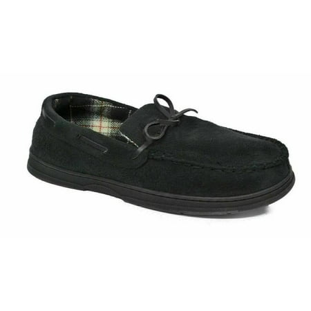 

Gold Toe Mens Tie Moccasin Slippers Choose Sz/Color: M/Black
