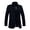 Black, variant on Fashion Winter Jacket Men'S Solid Color Zipper Button Long Sleeved Hooded Casual Jacket/Coat Olive Green