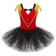 thumbnail image 3 of Trajes de cosplay de maestro de ceremonias para niñas, disfraz de circo, vestido de Halloween y Navidad, falda ajustada con borlas y lentejuelas, vestido de fiesta de baile, 3 of 5
