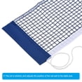 thumbnail image 4 of Uxcell Table Tennis Net Replacement Ping Pong Net String Tension Equipment Accessories Polyester Cotton, Blue, 4 of 6