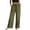 *Green, variant on VBVC Women's Cotton-Linen Side Stripe Pants,Ladies Drawstring Breathable Trousers,Summer Wide Leg Sweatpants for Women,Red,S-3XL