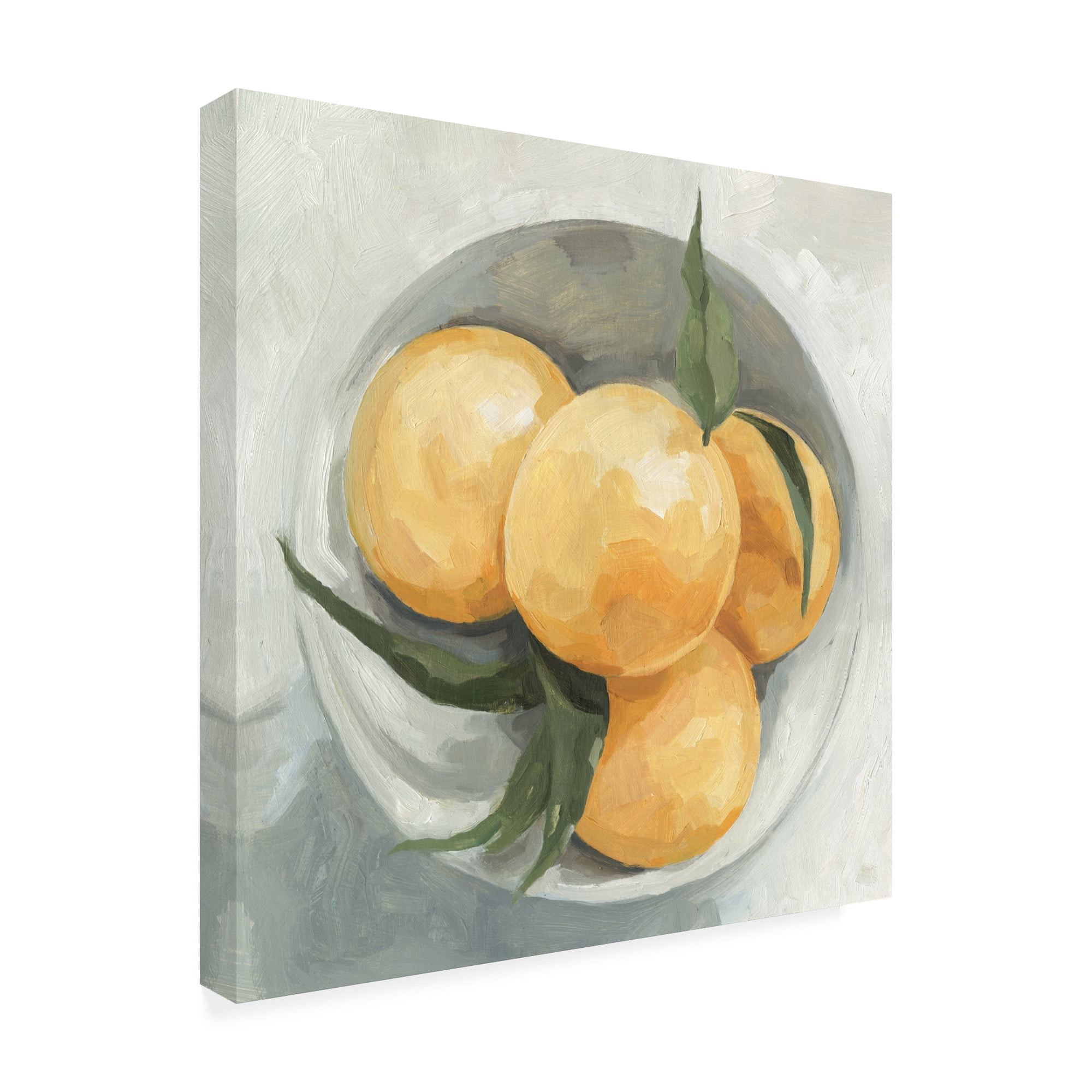 Trademark Fine Art 'Fruit Bowl I' Canvas Art by Emma Scarvey