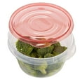 thumbnail image 5 of Rubbermaid TakeAlongs Red Plastic Dishwasher Safe Food Storage Containers (4 Count), 5 of 6
