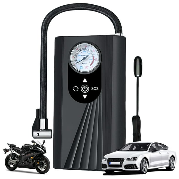 Bomba Inflable Digital Compresor Aire Eléctrico para Coche Recargable 150PSI