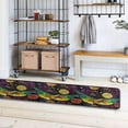 thumbnail image 4 of Dreamtimes Embroidery Parrot Lemon Hallway Runner Rug 2'x6' Kitchen Rug with Rubber Backing Tropical Leaf Non Slip Entryway Rug Runner Washable Soft Area Rug for Hallway Bedroom Kitchen Decor, 4 of 6