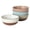 Multi-Colors, variant on Gibson Elite William Crest 4 Piece Cereal Bowl Set, 6.25” Round Stoneware Bowls, Reactive Glaze Finish, Soup, Dessert & Snack Bowls, Microwave & Dishwasher Safe - Ash White