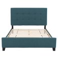 thumbnail image 4 of CorLiving Ellery Fabric Upholstered Adult Queen Bed Frame with Slats and Tufted Headboard - No Box Spring Required, 4 of 9