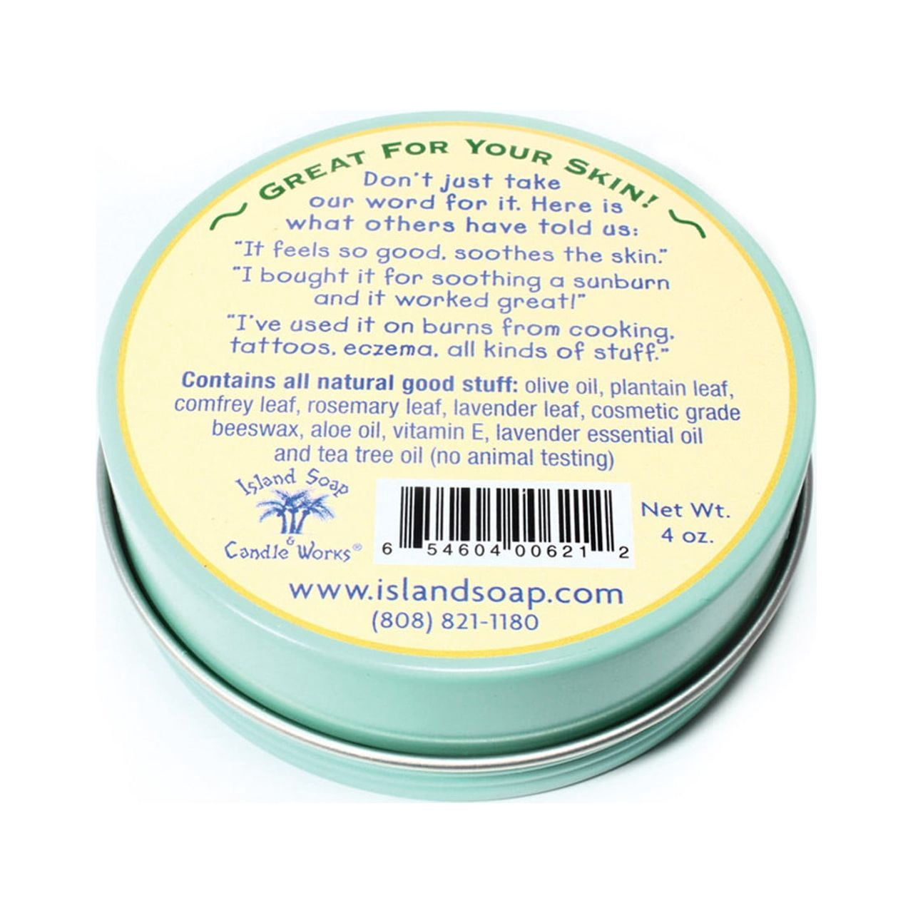 Large Surfer's Salve Tin, 4 oz.