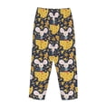 thumbnail image 5 of Balery Mouse Cheese print Women's Pajama Pants,Ultra Lightweight Pjs,Lounge Pant-XX-Large, 5 of 9