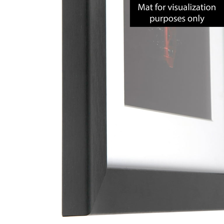 ArtToFrames 24x30 Inch Black Steel Picture Frame, This Black MDF Poster  Frame is Great for Your Art or Photos, Comes with 060 Plexi Glass (4639) 