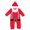 AB71 Red, variant on Bainana Christmas Kid'S Outfits Set Long Sleeve Santa Claus Print Romper Hat 2 Pieces Matching Set Infant Boys Girls Breathable Active Wear