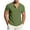 Army Green, variant on Summer Shirts for Men Henley Casual T Shirt Cotton Linen Short Sleeve Slim Fit Tops Lightweight Breathable Quick-Dry Outdoor Clothes