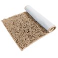 thumbnail image 1 of Hitime Soft Chenille Bath Rug Mat 16x24 Quick Dry Machine Washable Bathroom Runner - Ultra Absorbent Non-Slip Backing - Beige, 1 of 10