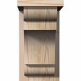 thumbnail image 2 of 7 1/2"W x 14"D x 14"H New Brighton Smooth Corbel w/Backplate, Douglas Fir, 2 of 9