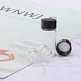 thumbnail image 2 of Clear Liquid Sampling Sample Glass Bottles Vials with Graduation Black Screwcap Capacity 5ml (0.17 Oz) 30PCS, 2 of 6