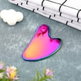thumbnail image 6 of Stainless Steel Gua Sha Facial Tools Guasha for Face Metal Gua Sha Tighten Skin Massage Guasha Beauty Tool for Body Eyes Neck Massager with Travel Pouch Skin Care Gifts (Rainbow Color), 6 of 13