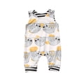 thumbnail image 1 of Fortune Combinaisons Sans Manches en Coton pour Bébés Filles Garçons 0-3 Ans, 1 of 5