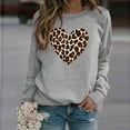 thumbnail image 2 of Womens Cactus Graphic Sweatshirts Valentines Cute Crewneck Tops Long Sleeve Pullover Casual Shirts, 2 of 8