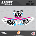 thumbnail image 3 of Kalair GFX Graphics Kit for Yamaha TTR50 (2006-2023) Usa Series, 3 of 5