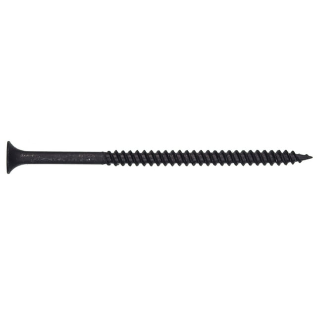 Tornillo para paneles de yeso Hillman, 20,3 cm, rosca fina, fosfato negro