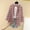 A01_Checked Pink, variant on Checkered Print Blouses Womens Color Block Shirts Tops Lapel Long Sleeve Sweatshirt with Pockets Comfort Casual Sweater Tops with Pockets