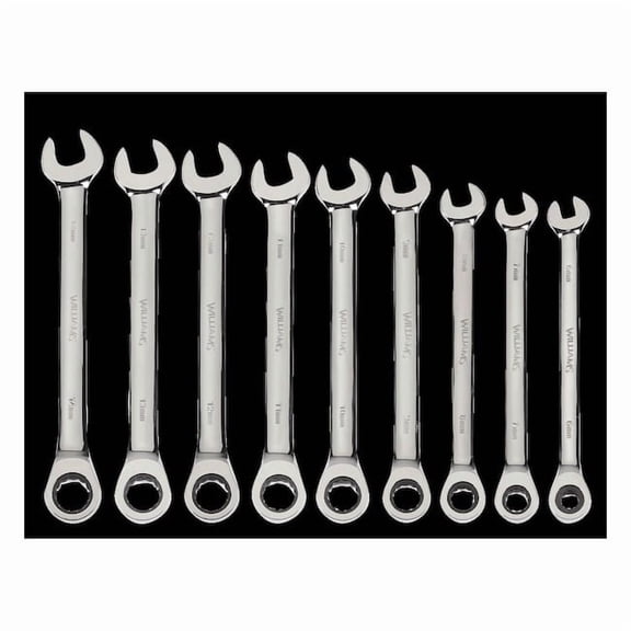 Williams Williams Combo Ratchet Wrench,24mm,Hi-Polish 1224MNRC