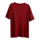thumbnail image 5 of Xuyuer Womens Plus Size Summer Tops Oversized Short Sleeve Crew Neck Loose Fit Tee Top Flowy Casual Blouses XL-5XL Fashion School Teachers Clothes 2026 Spring Beach Vacation Trendy, 5 of 6