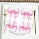 thumbnail image 1 of xihome Paquete de 50 servilletas de papel desechables con estampado de pajarita de 40x40 cm para baby shower, despedida de soltera, cumpleaños, fiestas de t y decoraciones., 1 of 6